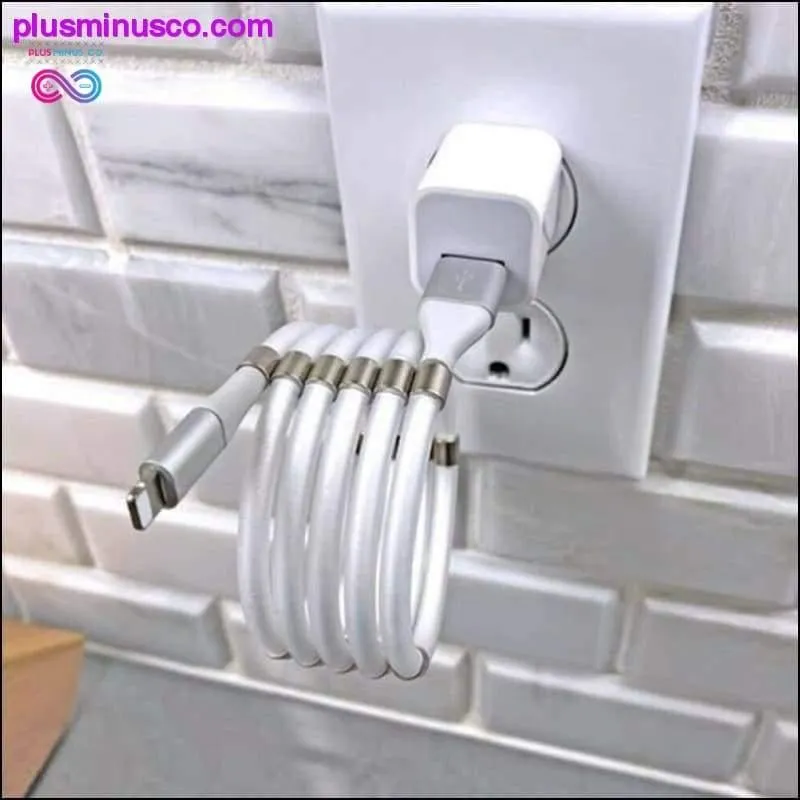 Magic Rope Magnetic Data Cable for Android IOS Type C Micro