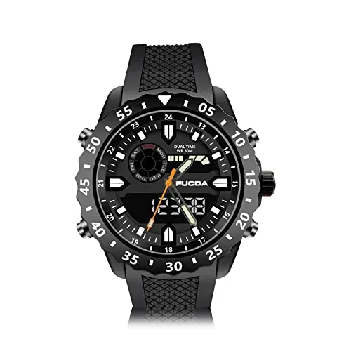 Men's Digital Sports Outdoor Sports Military Waterproof Watch