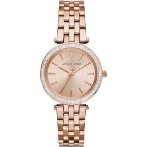 Michael Kors Darci Three-Hand Watch with Glitz Accents, 33mm MK3366