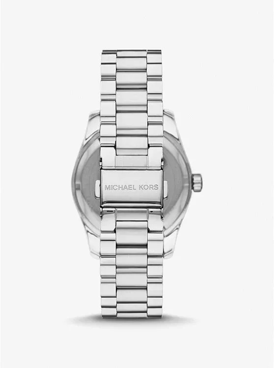 Michael Kors Lexington Pavé Silver-Tone Watch MK7443