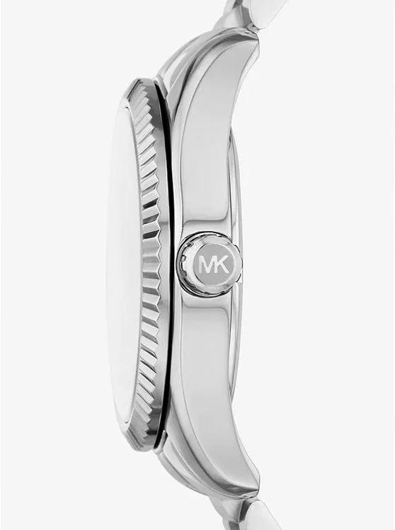 Michael Kors Lexington Pavé Silver-Tone Watch MK7443