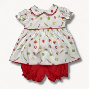 Minnie Bloomer Set- School Supplies