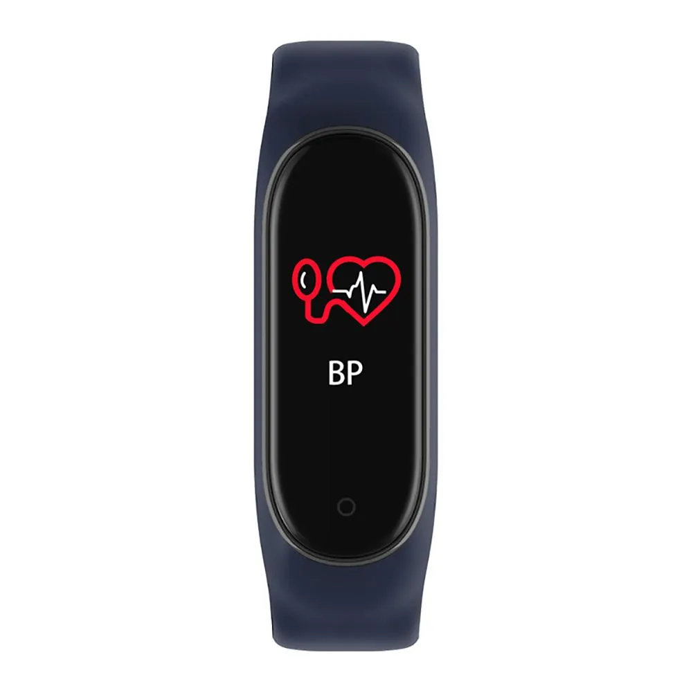 New M4 Fitness Band with HR and BP monitor, Pedometer (similar to Fitbit Alta)