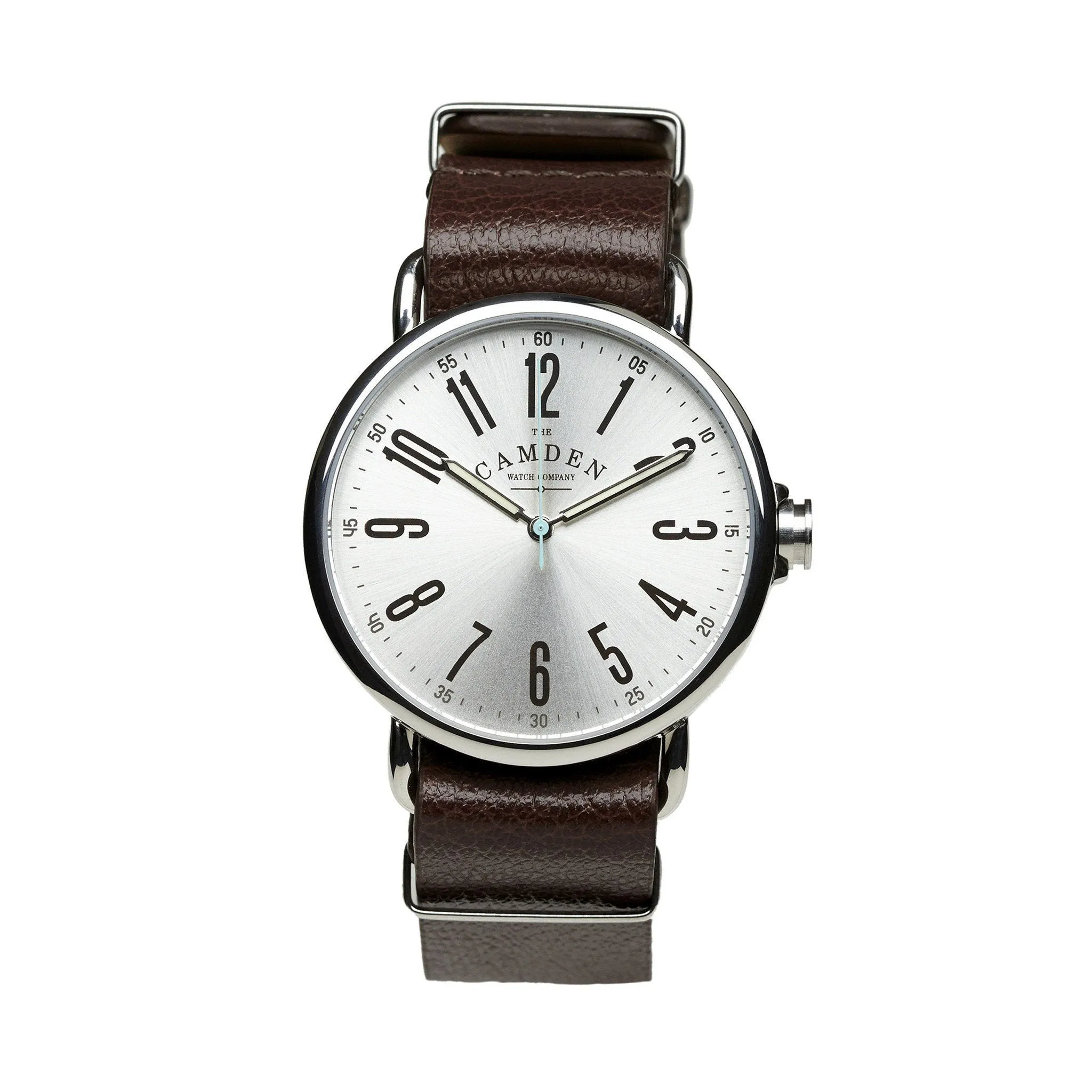 No.88 Steel and Brown Leather