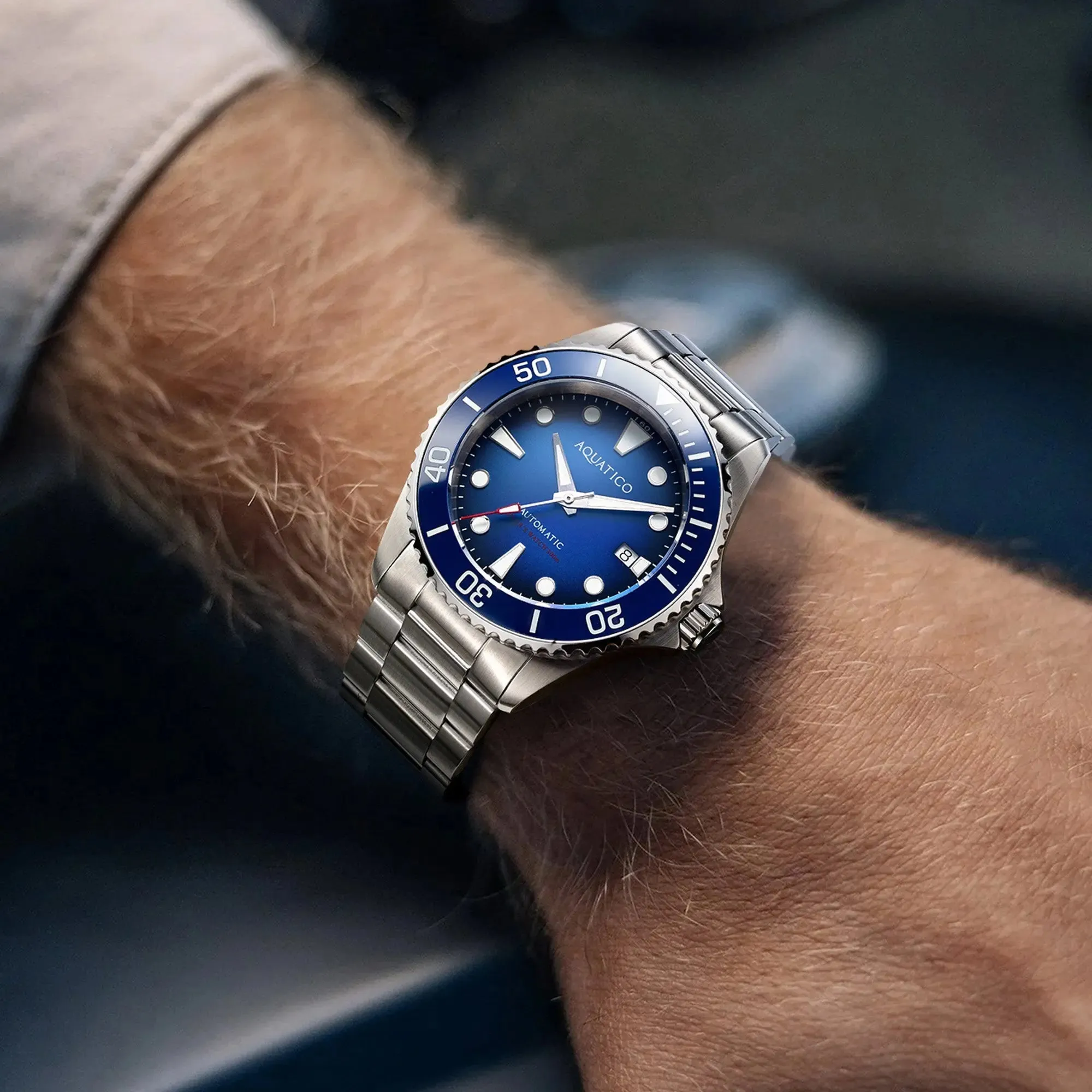 Ocean Star Divers Watch Blue Dial (NH35)