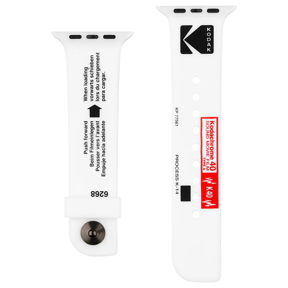 [OPEN BOX] CASE-MATE 42-44mm Kodak Apple Watch Band for Series 1-8  and  SE - Kodachrome 40  (Apple Watch sold separately)
