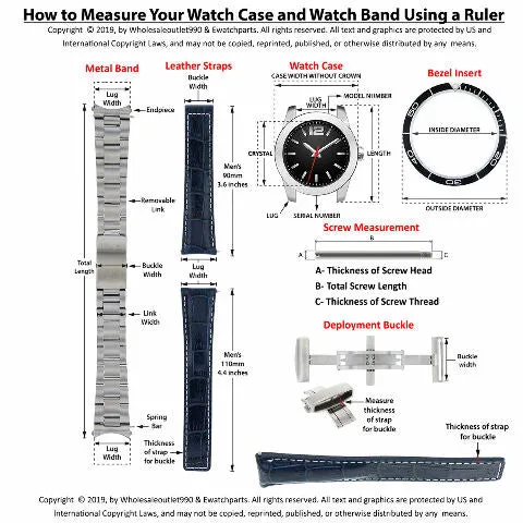 OYSTER WATCH BAND  FOR VINTAGE ROLEX 1002, 1007 OYSTER PERPETUAL STAINLESS STEEL