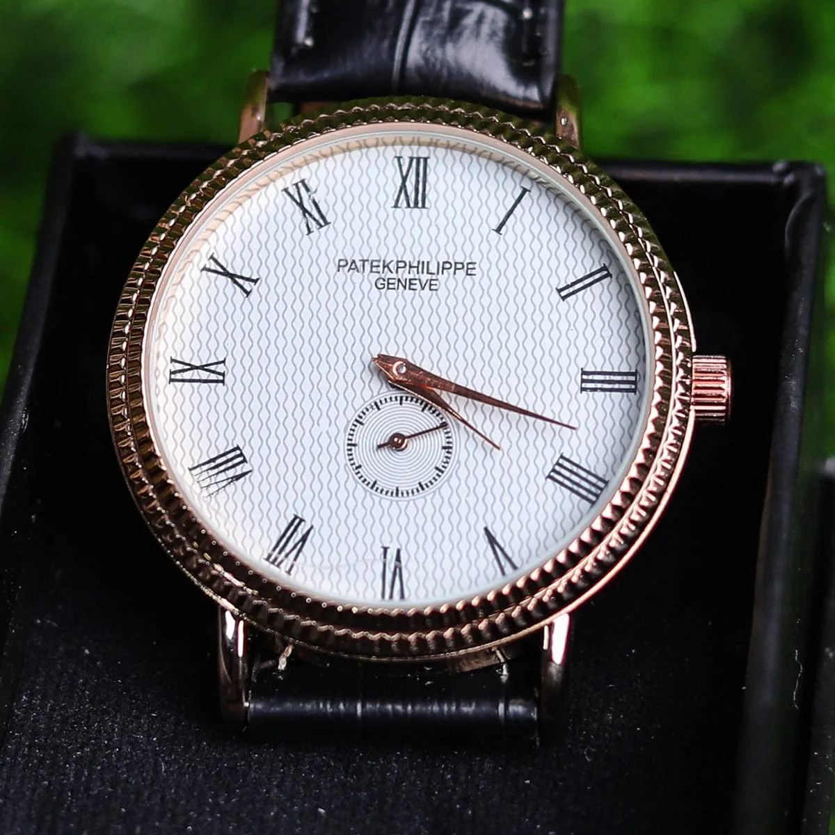 Patekphilippe Geneve New Style Leather Strap Men And Women