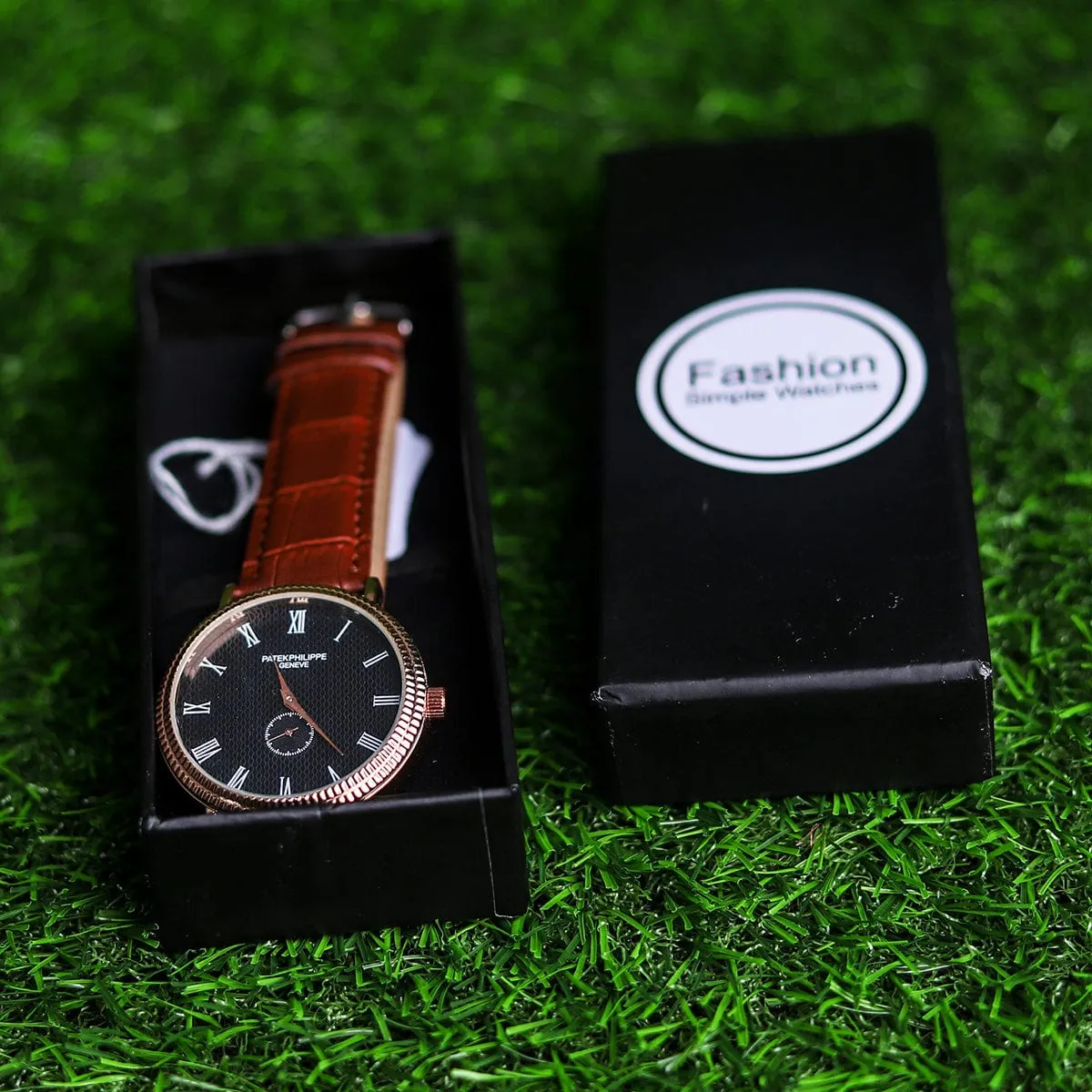 Patekphilippe Geneve New Style Leather Strap Men And Women