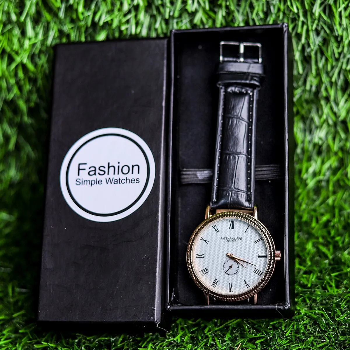 Patekphilippe Geneve New Style Leather Strap Men And Women