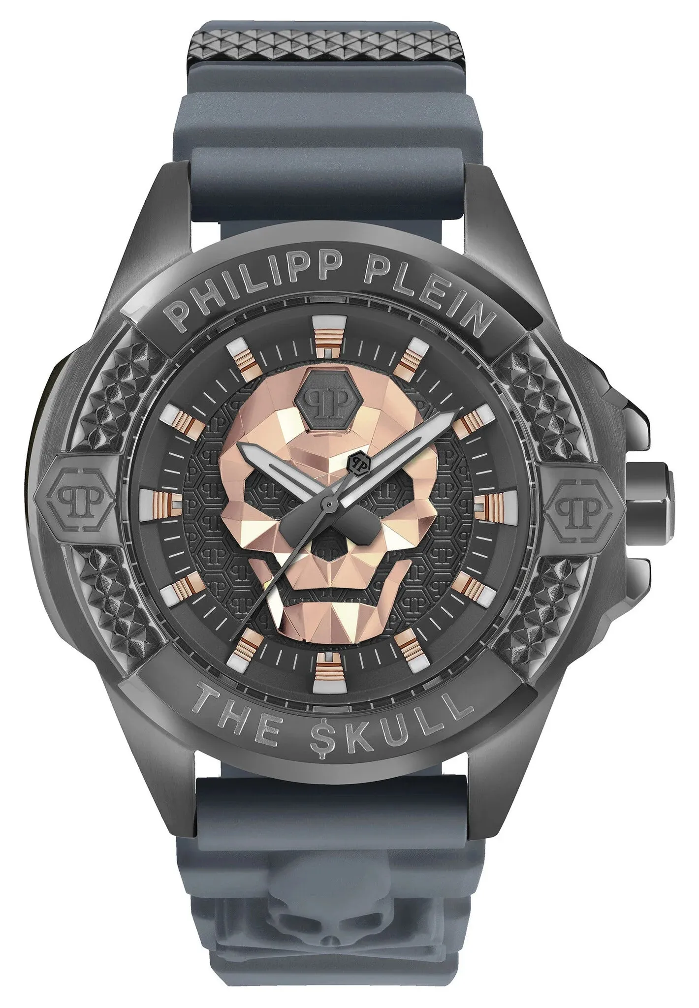 Philipp Plein Grey The Skull Watch