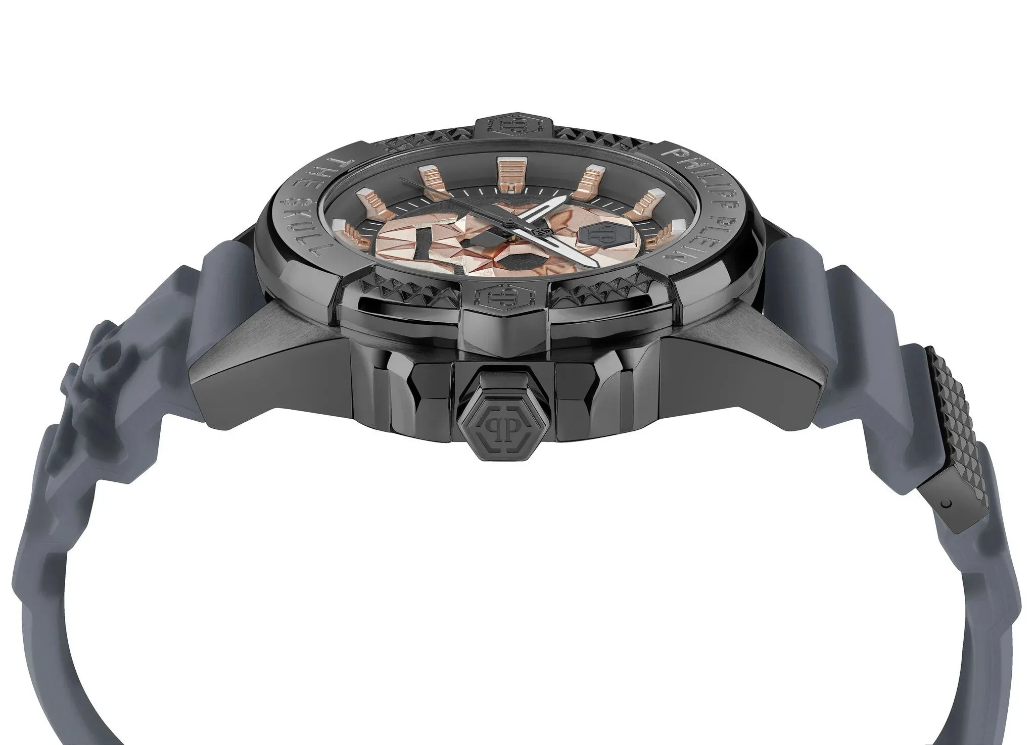 Philipp Plein Grey The Skull Watch