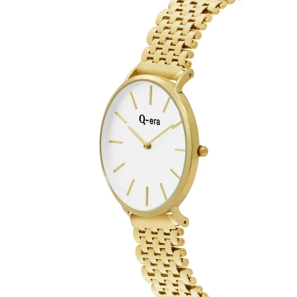 Q-era Gold Steel Women's Watch - QV2804-14