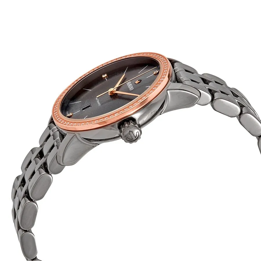 Rado DiaMaster Automatic Diamond Grey Dial Ladies Watch R14097717