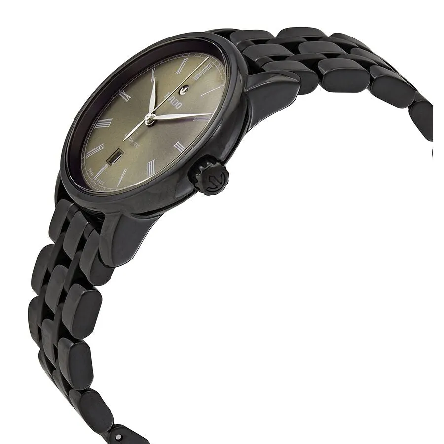 Rado DiaMaster Automatic Olive Green Dial Ladies Watch R14043112