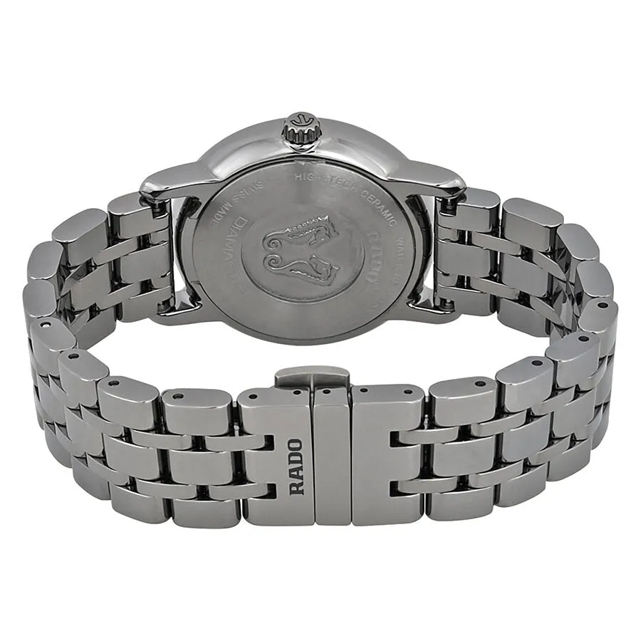 Rado DiaMaster Silver Dial Ladies Ceramic Watch R14064107