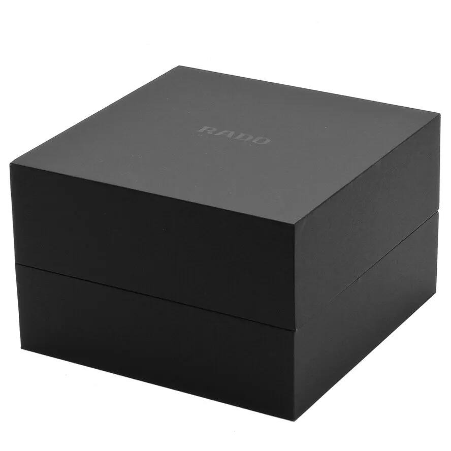 Rado Integral Quartz Black Dial Two-tone Ceramic/Stainless Steel Ladies Watch R20612152
