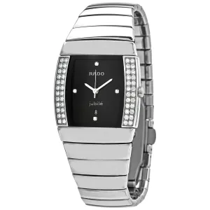 Rado Sintra Jubile Quartz Diamond Black Dial Ladies Watch R13577712