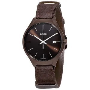 Rado True Quartz Brown Dial Men's Watch R27234306