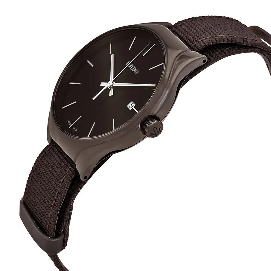 Rado True Quartz Brown Dial Men's Watch R27234306
