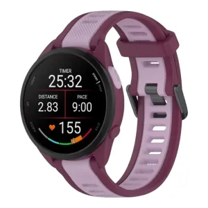 Replacement Dual Colour Silicone Watch Straps compatible with most watches