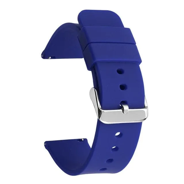 Replacement Silicone Watch Straps compatible with 16mm Watches
