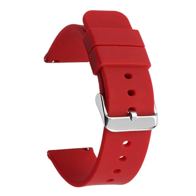 Replacement Silicone Watch Straps compatible with 16mm Watches