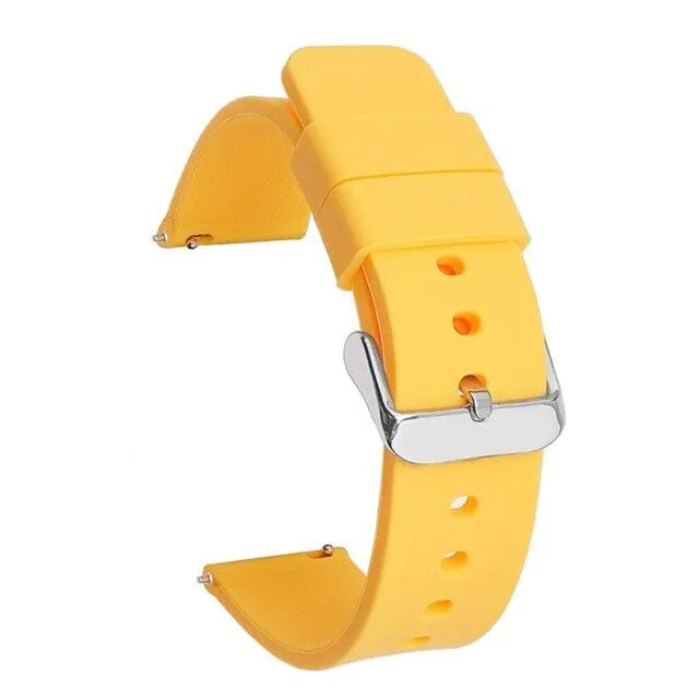 Replacement Silicone Watch Straps compatible with 16mm Watches