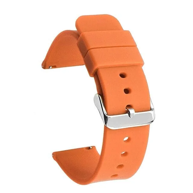 Replacement Silicone Watch Straps compatible with 16mm Watches
