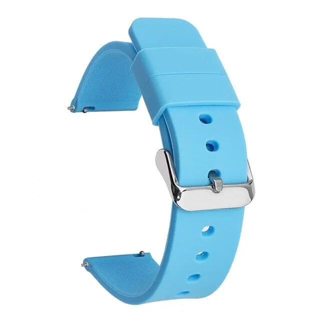 Replacement Silicone Watch Straps compatible with 16mm Watches