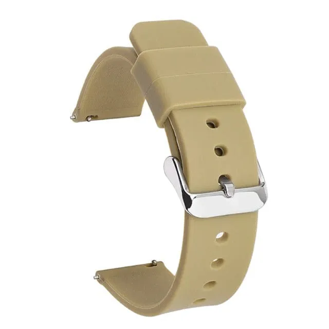 Replacement Silicone Watch Straps compatible with 16mm Watches