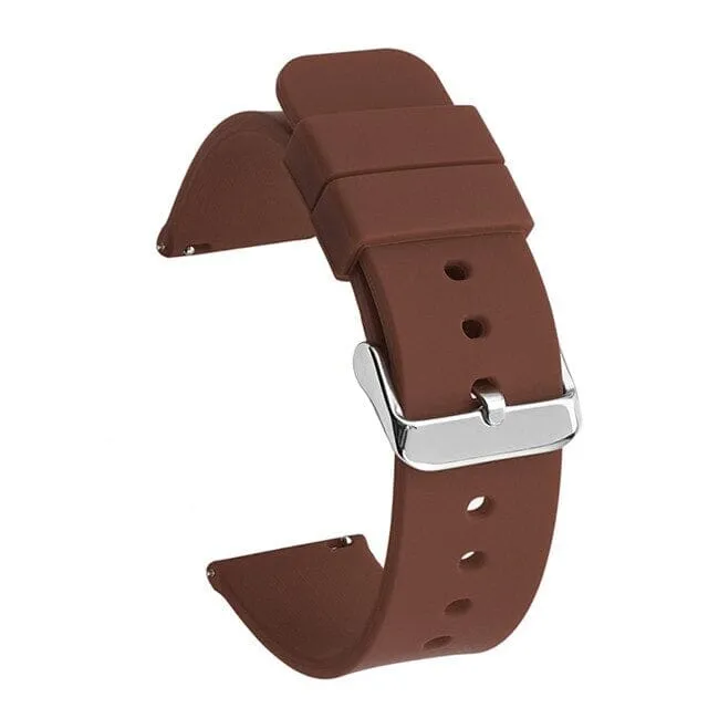 Replacement Silicone Watch Straps compatible with 19mm Watches