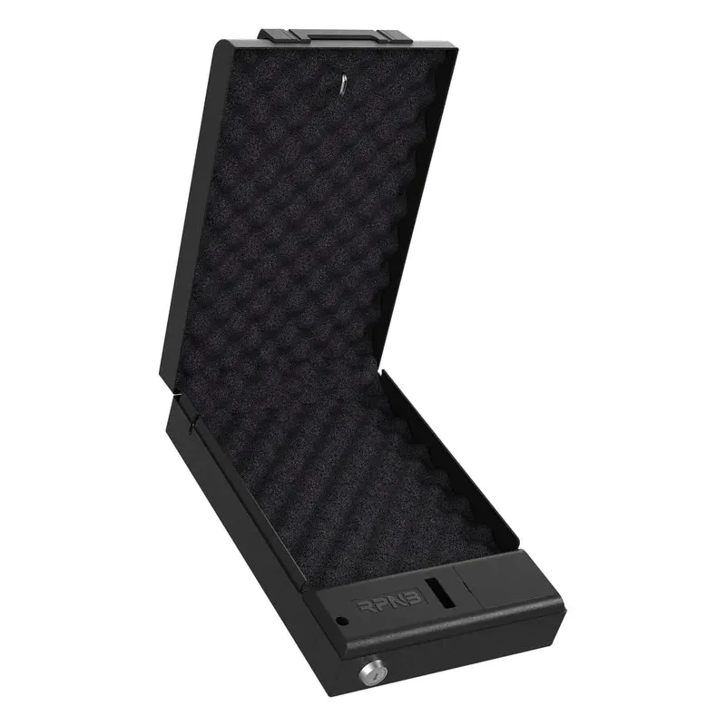 RPNB RP19005 Portable Pistol Safe with Fingerprint Lock