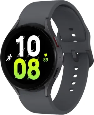 SAMSUNG Galaxy Watch 5 44mm LTE Smartwatch w/Body, Health, Fitness and Sleep Tracker, Improved Battery, Sapphire Crystal Glass, Enhanced GPS Tracking, US Version, Gray (Renewed)