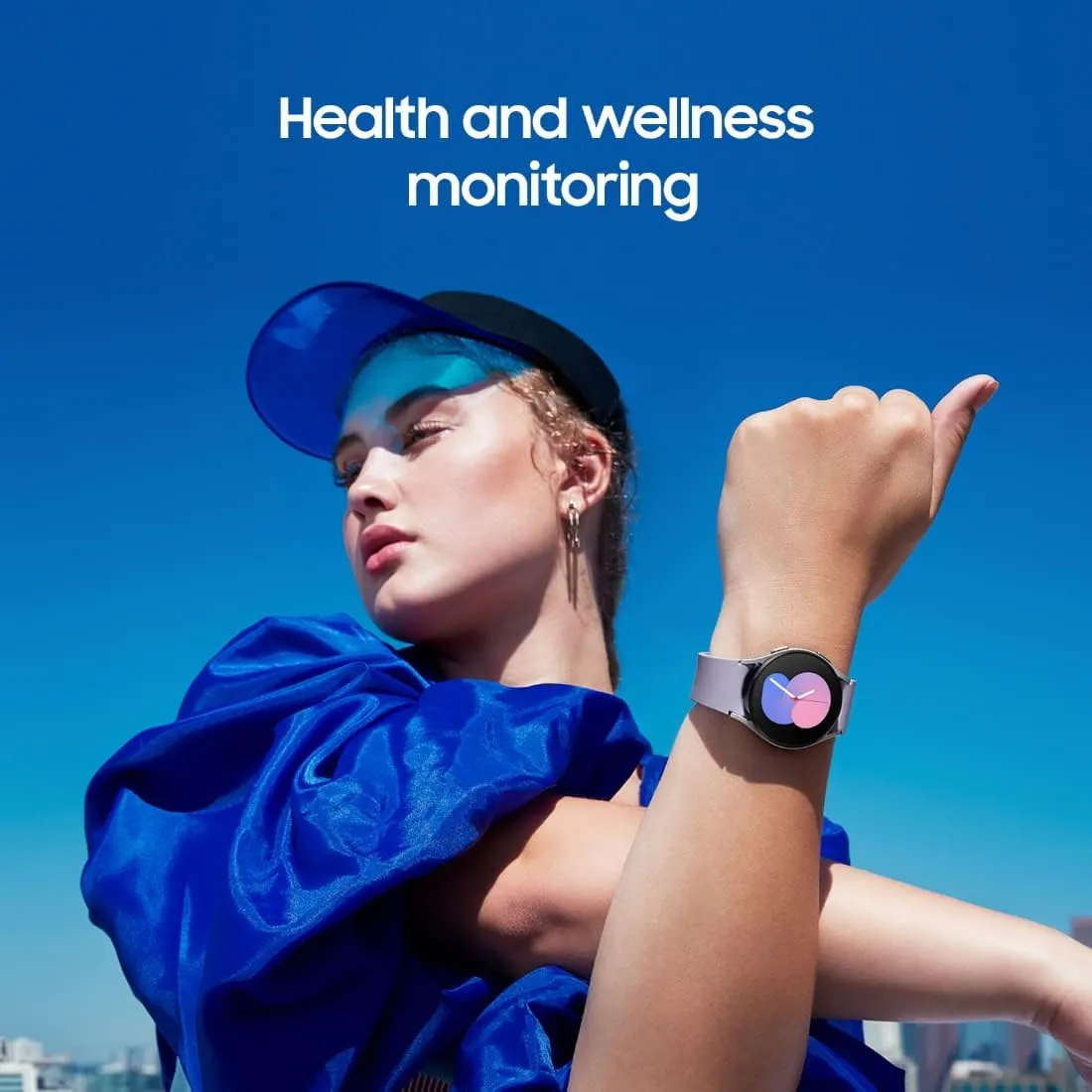 SAMSUNG Galaxy Watch 5 44mm LTE Smartwatch w/Body, Health, Fitness and Sleep Tracker, Improved Battery, Sapphire Crystal Glass, Enhanced GPS Tracking, US Version, Gray (Renewed)