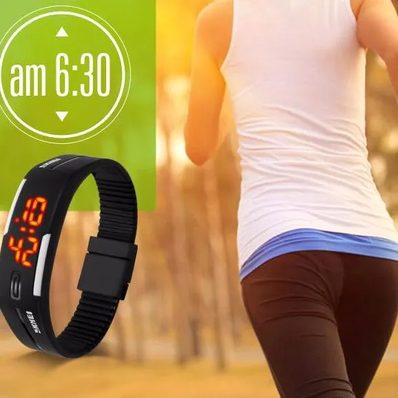 Silicone LED Watch