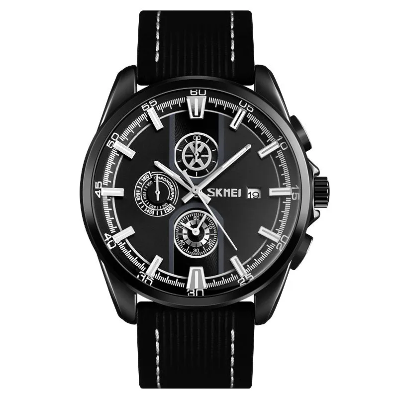 Small three pin calendar luminous quartz watch W2391881