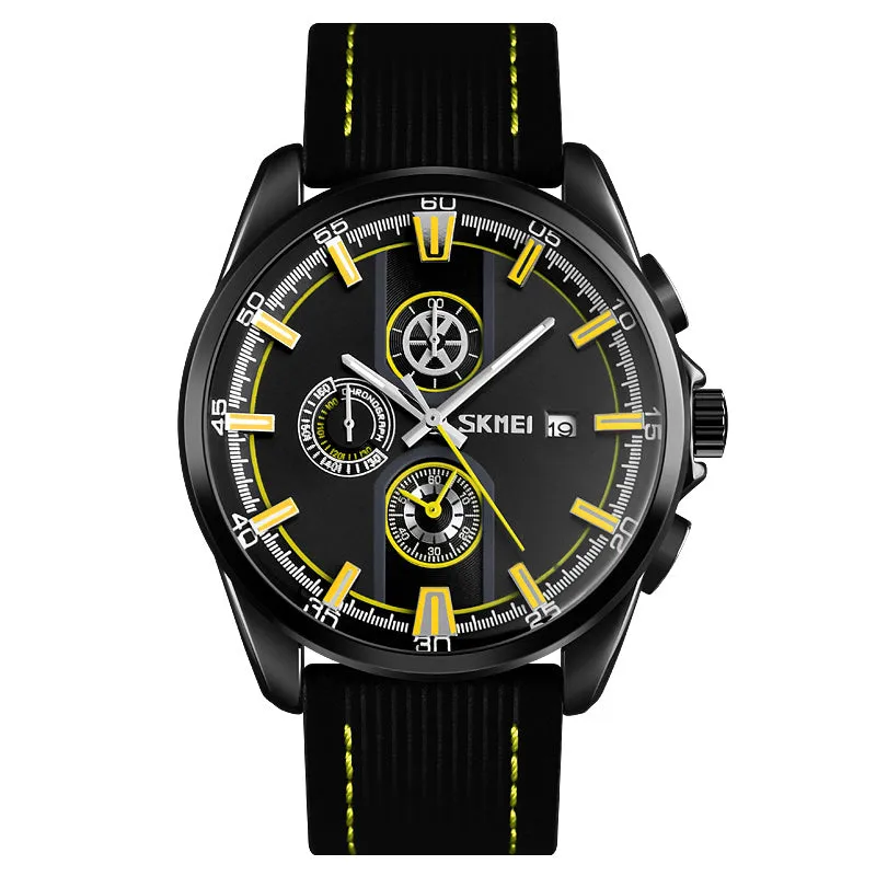 Small three pin calendar luminous quartz watch W2391881