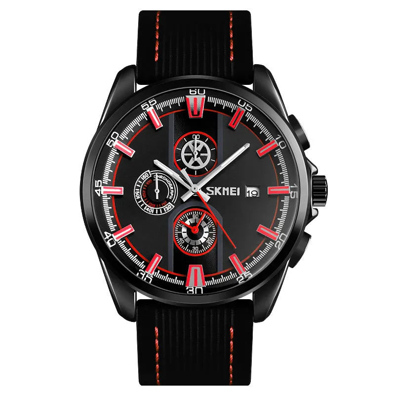 Small three pin calendar luminous quartz watch W2391881