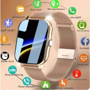 Smart watch for android phone.1.44 inch color screen.