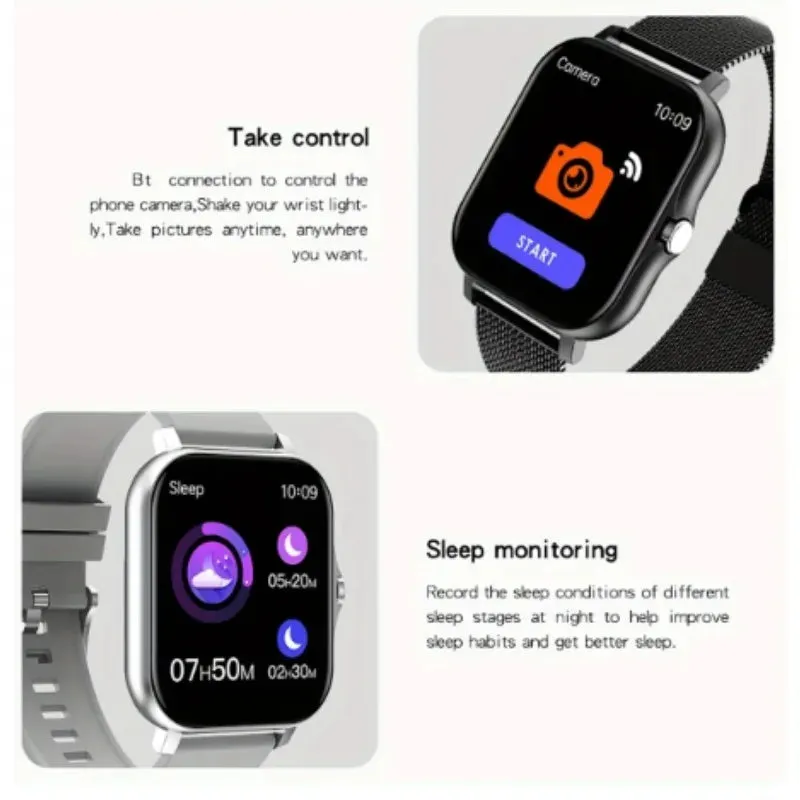 Smart watch for android phone.1.44 inch color screen.