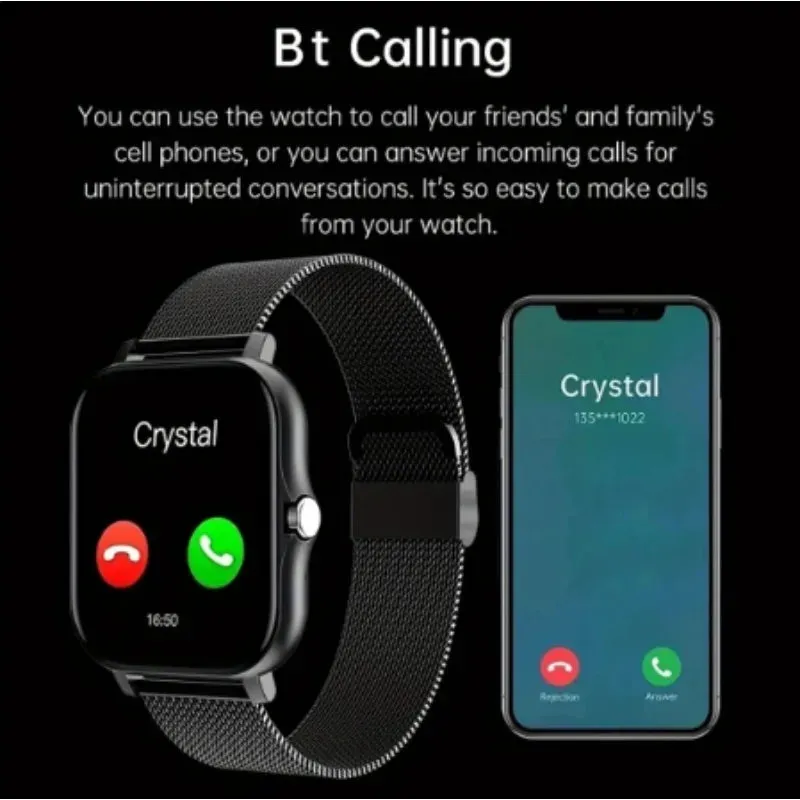 Smart watch for android phone.1.44 inch color screen.