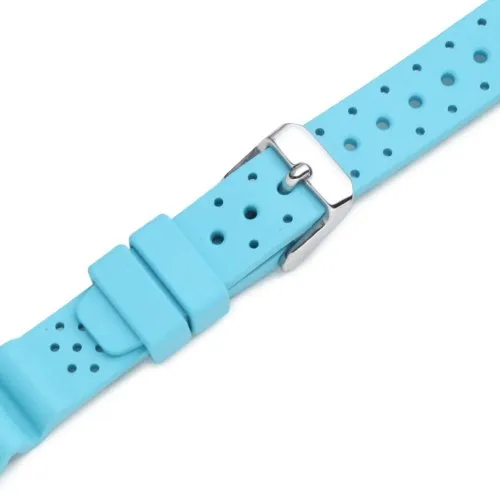 St. Moritz New Momentum Women's 14mm Aqua Hyper Natural Rubber Watch Band M1 Dive Watch
