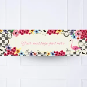 Tea Party Personalised Party Banner