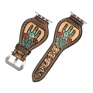 The Ames 45 Leather Apple Watch Band