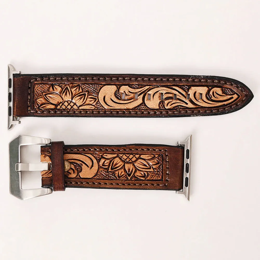 The Brantley 41 Leather Apple Watch Band