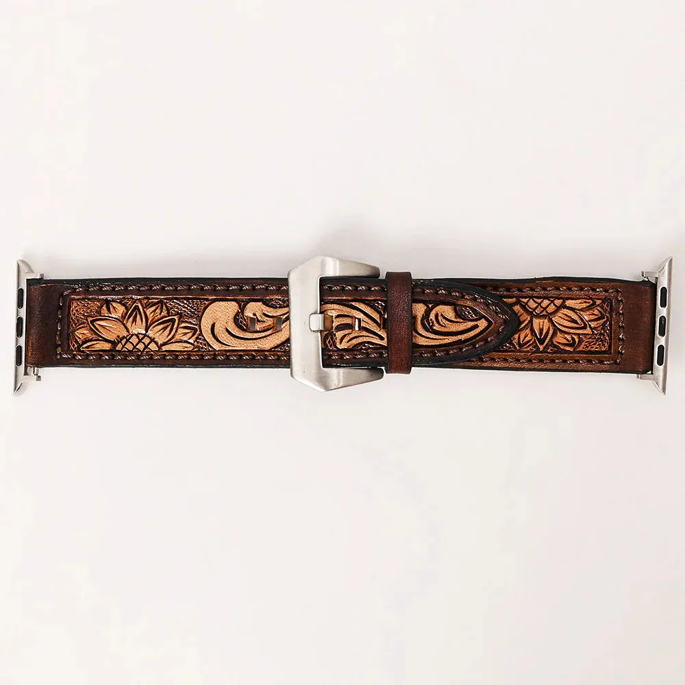 The Brantley 41 Leather Apple Watch Band