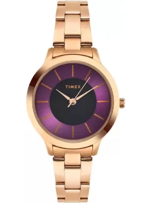Timex Analog Black Dial Women Watch - TWEL99SMU03