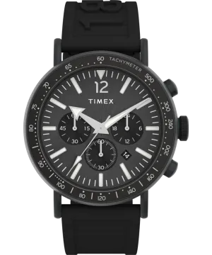 Timex Standard Tachymeter Chronograph 43mm Eco-Friendly Resin Strap Watch
