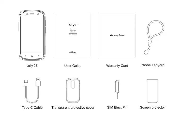Unihertz Jelly 2E - New Choice for a Mini Phone (Android 12) Unihertz Jelly 2E - خيار جديد لهاتف صغير الحجم (Android 12)